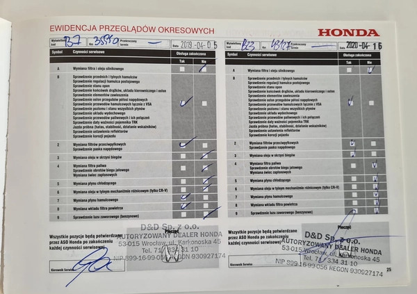 Honda HR-V cena 75900 przebieg: 86900, rok produkcji 2015 z Modliborzyce małe 562